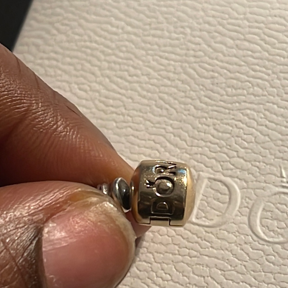 Pandora 2tone 14k bracelet 8inches